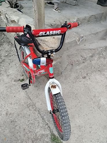 Uşaq velosipedləri: İki təkərli Uşaq velosipedi Strim, 16", sürətlərin sayı: 1 — 1