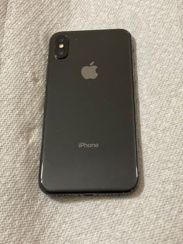 Apple iPhone: IPhone Xs Max, 64 GB, Space Gray, Simsiz şarj, Face ID