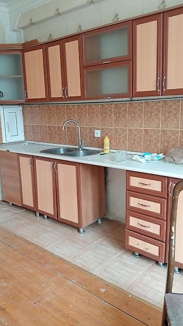 metbex dolabı: Mətbəx mebel dəsti təcili satılır su qiymetine - Üst və alt modul — 2