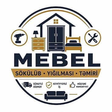 Mebellərin yığılması: Mebel sökülüb-yığılması və təmiri xidməti Təklif olunan işlər: - Ev — 1