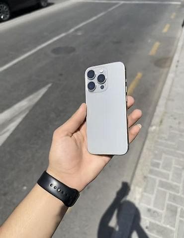 4k kamera: IPhone 15 Pro, 256 ГБ, Серебристый, Face ID — 1