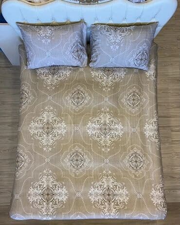 mələfə: Rezinli prostin (mələfə, çarşaf), yastıq üzü ilə birlikdə Ölçüləri — 5