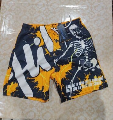 детские шорты для роллеров: 🧵 Tərkibi 100% Polyester 🩳 Regular Fit 📏 Ölçü M (38) 📏 Uzunluğu 47 sm — 2