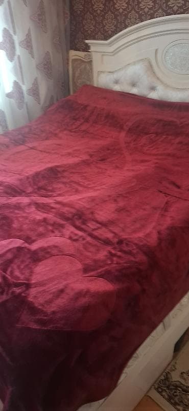 bamboo tekstil: Yeni rəng - Qırmızı Mikrofiber Pled — 5