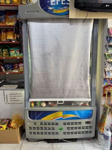 market ucun soyuducular: Açıq vitrinali soyuducu (EFES brendli dizayn paneli ilə) - Tip: Açıq — 2