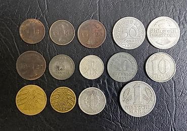 qepik pullar: Qədim Almanya qəpikləri fərqli dövürlər. Boş boğaz insanlar narahat — 1