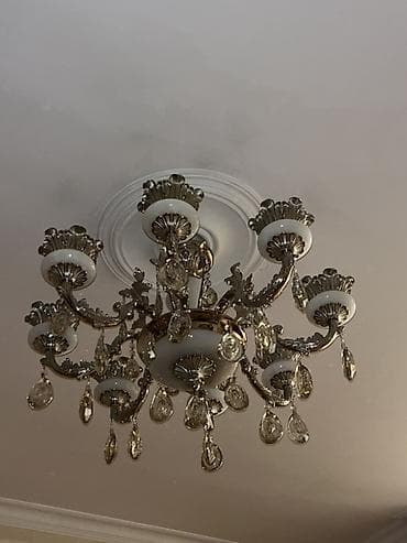 naqillər: Çılçıraq, 8 lampa, Metal — 4