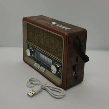 radio usb bluetooth: 📻 RH-305 Bluetooth USB/SD/Aux/fm RADİO 🔥Taxta nastalji görünüşlü — 5