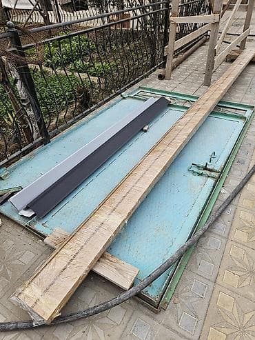 demirin tonu: Dəmir Həyət darvazası, Mexaniki, Şəbəkə ilə, rəng - Mavi, Kredit yoxdur — 4