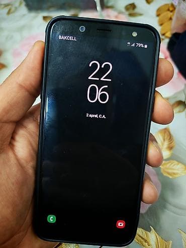 Samsung Galaxy A6, 32 GB, rəng - Qara, İki sim kartlı