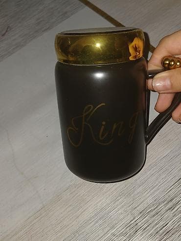 kamot ucun qab: Fincanlar, rəng - Qara, Keramika, 1 əd, Rusiya — 1