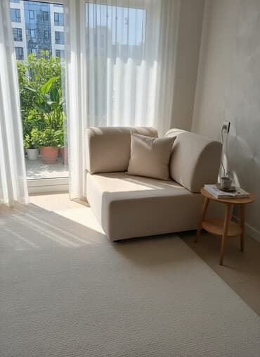 gencede mebel: Künc divan, Yeni, Açılmayan, Bazasız, Çatdırılma yoxdur — 2