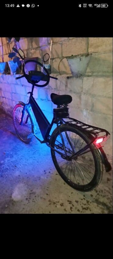 velosiped ucun ses: Elektrik velosiped – şəhər və gündəlik gedişlər üçün yığma model — 2