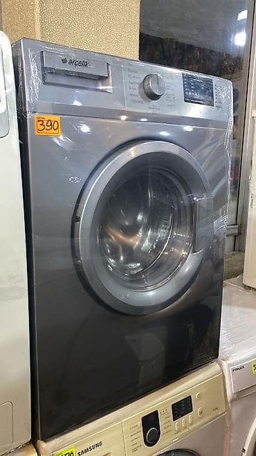 irşad electronics soyuducu: Arçelik paltaryuyan maşın – ön yükləməli, gümüş rəng. Xüsusiyyətlər — 1