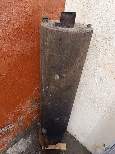 soba peç: Metalkorpus soba/odun peçi – şaquli silindrik dizayn. Xüsusiyyətlər — 3