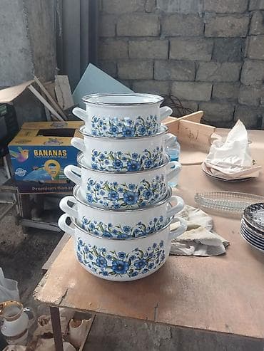 mis caydan: Mətbəx ləvazimatları dəsti – qarışıq lot Tərkib: - Paslanmayan — 5