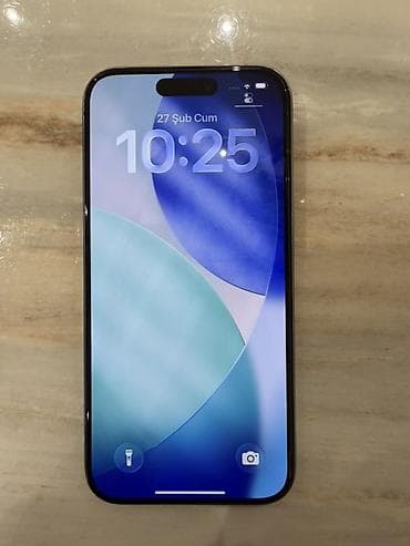 iphon 10: IPhone 15 Pro, 128 GB, Gümüşü, Face ID — 7