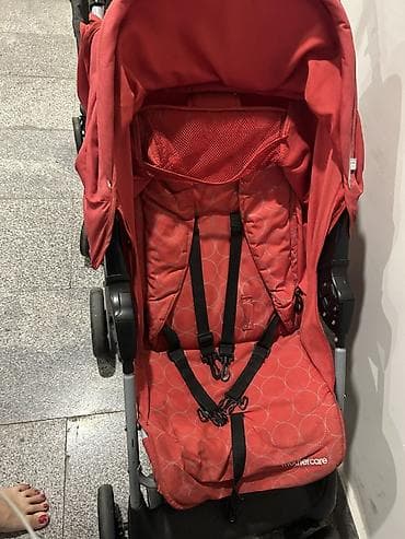araba: Mothercare uşaq arabası – qırmızı rəng - Tip: yüngül gəzinti arabası — 1