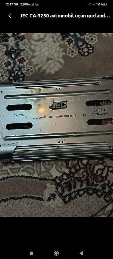 Mikrofonlar: JEC 2500 V tam işlək8 kalonka oxdur qzma qəti olmur tul lazmdı deye — 1