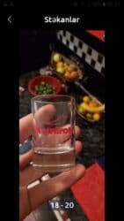 quzu qab: Stəkanlar, Şüşə, 200 ml — 13