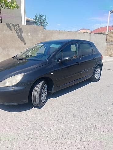 prius duman: Peugeot 307, qara rəng, hetçbek kuzov. Texniki və dizayn — 5