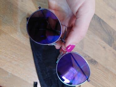 eynek cerciveleri: Rəngli qadın gün eynəyi, "six" mağazasından alınıb — 3