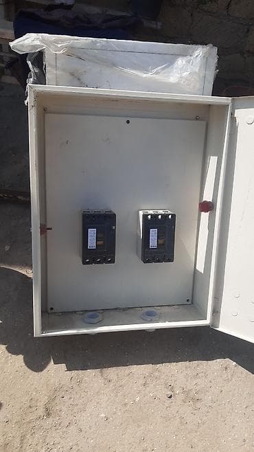 hava nasosu: Elektrik paylayıcı dolab ölcülei eni 60 uzunu 75 - Material: metal — 2