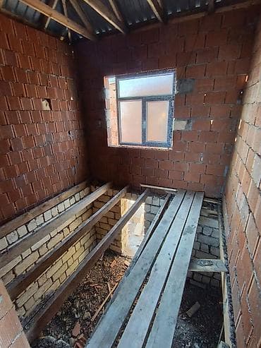 Həyət evi alıram: 1 mərtəbəli tikili – yarımçıq karkas - Materiaal: aşağı hissə hörmə — 8