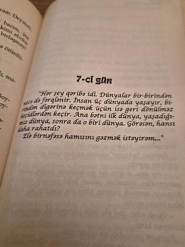 deyer ver: İki kitab toplusu 1) 26 Gün – Gülxarə Sadiq - Dil: Azərbaycan dili - — 4