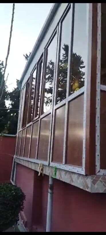 işlenmiş plastik pencereler: Balkon kapatma plastik. Kəyfi̇yətli̇. Sərfəli̇. Sürətli̇ — 6