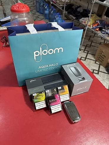 baş: Ploom X “Aqua Halo – Limited Edition” elektron tütün isitmə cihazı — 1