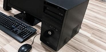 микрофон для пк: HP masaüstü kompüter komplekti Tərkib: - HP Pro qüllə tipli sistem — 4