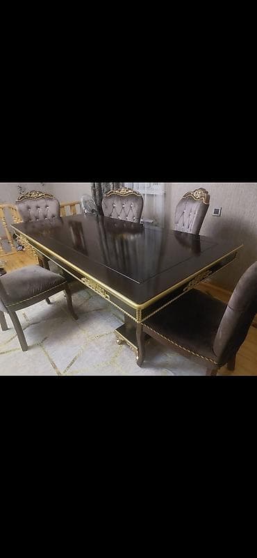 *450₼Satılır. Masa Dəsti Heç İslənməyib. ❗* 9-aydi alınıb. köç