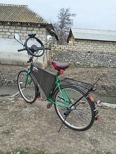 velosiped dasiyicisi: 140 Manata deyirem ustunde her sey verilir və her sey islek 28 lik — 6