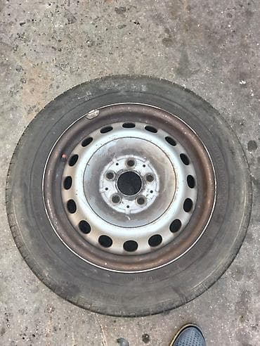 4 teker: Təkər və disk komplekti - Ölçü: 195/65 R16 C - Yük və sürət — 2