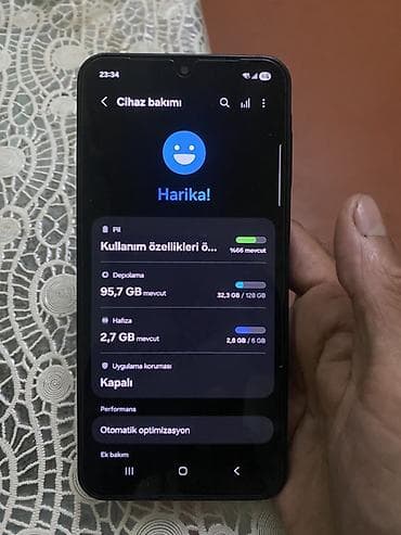 honor 9 d: Samsung Galaxy A17, 128 GB, rəng - Qara, İki sim kartlı — 3
