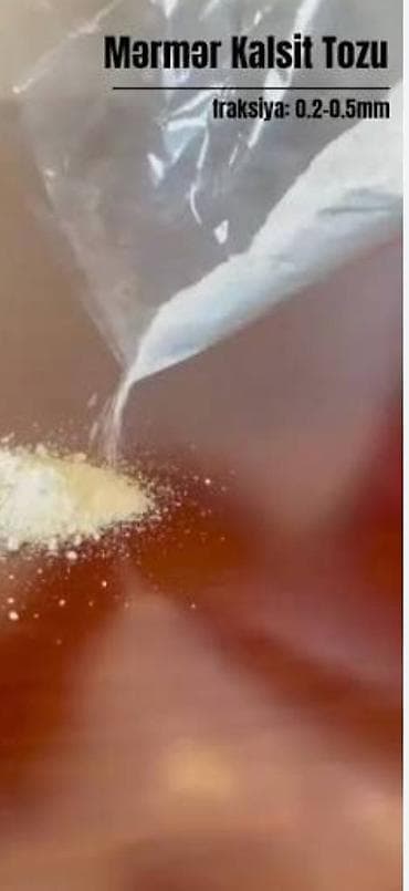 51 roza: Məhsul: Mərmər kalsit tozu və çınqılı Fraksiya: 0.2(toz) /0.5/1/ — 1