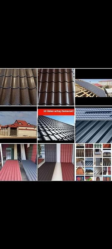 10il zəmanətli yüksək keyfiyyət. hər növ hər adda dam örtükləri — 2