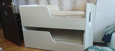 Oğlan və qız üçün, Çarpayı, Matras ilə, Siyirməsiz, Laminat