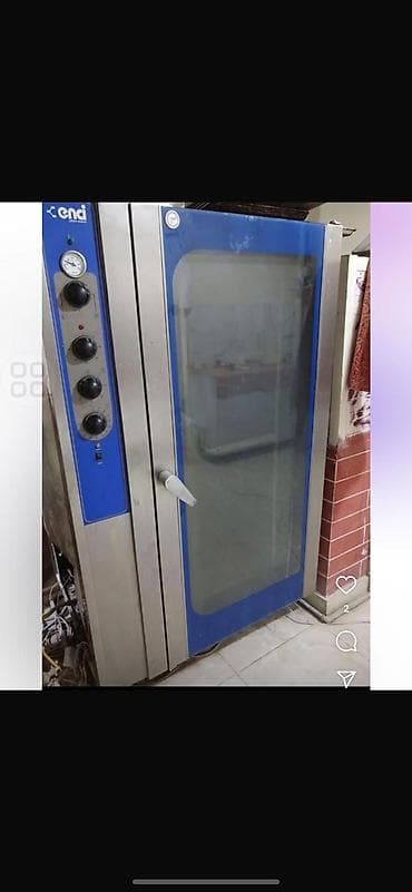 Qaz ilə işləyən soba, Şirniyyət üçün, Çörək, İşlənmiş