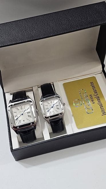 Yeni, Klassik Saat dəsti, rəng - Gümüşü