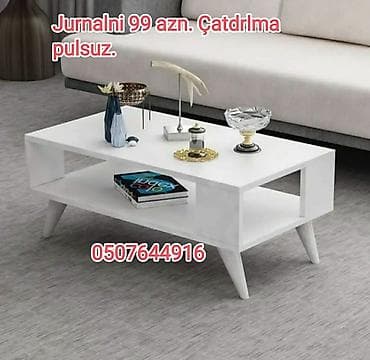 Jurnal masası, Yeni, Açılmayan, Laminat, Dördbucaq masa lalafo.az -da Jurnal masası, Yeni, Açılmayan, Laminat, Dördbucaq masa