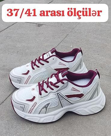 Oyuncaqlar: Rəng - Ağ Krossovkalar, Ölçü: 37, Uniseks — 2