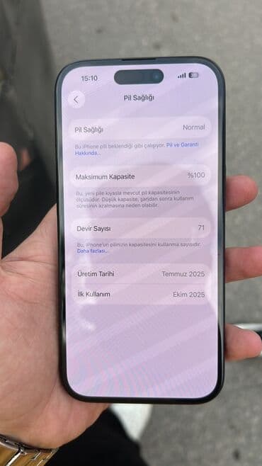 nothing phone 2 qiyməti: IPhone 15, Qara, Face ID, Simsiz şarj — 2