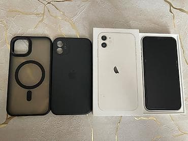 IPhone 11, 64 GB, Ağ, Face ID