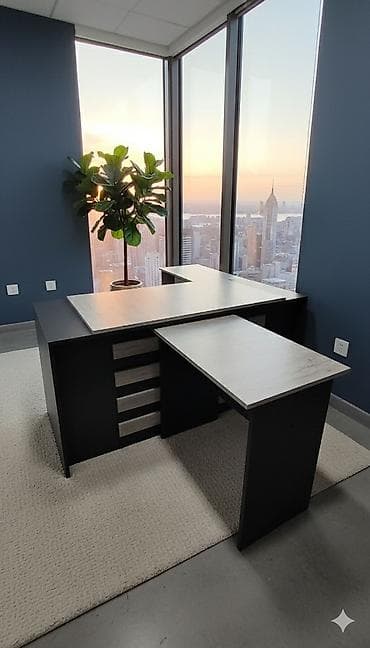 Yeni, Müdir üçün, Künc masa