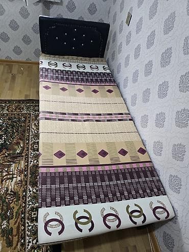 ber ber: Tək nəfərlik çarpayı - Ölçü: təxminən 90×190 sm (tək ölçü) - Başlıq — 4