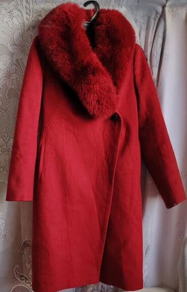 deri kurtka modelleri: Palto, rəng - Qırmızı — 3