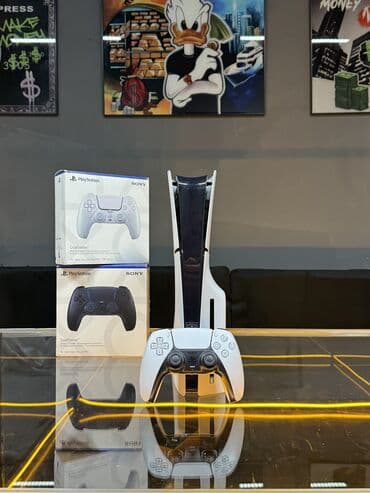 playstation 5 oyunlar: Sony PlayStation 5 slim (Disc versiyası) oyun konsolu Playstation — 3