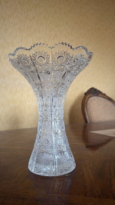 ваза богемия: Одна ваза, Хрусталь — 1